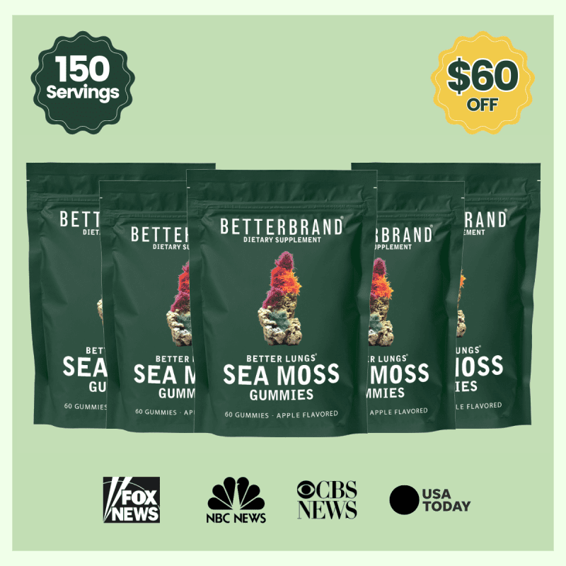 New SeaMoss Gummies 5Pack